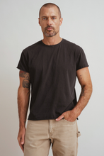 Load image into Gallery viewer, the sheffield; raw crew tee - color shadow