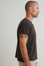 Load image into Gallery viewer, the sheffield; raw crew tee - color shadow