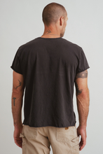 Load image into Gallery viewer, the sheffield; raw crew tee - color shadow