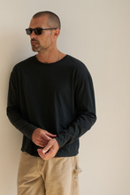 Load image into Gallery viewer, the elway; drop shoulder long sleeve crew - color shadow