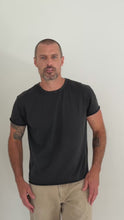 Load and play video in Gallery viewer, the sheffield; raw crew tee - color shadow
