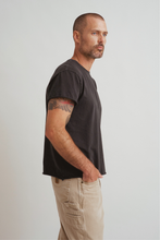 Load image into Gallery viewer, the sheffield; raw crew tee - color shadow
