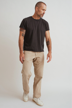 Load image into Gallery viewer, the sheffield; raw crew tee - color shadow
