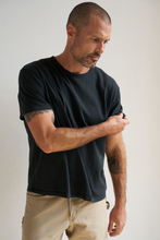 Load image into Gallery viewer, the marino; box crew tee - color shadow
