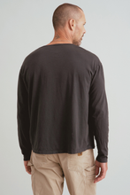 Load image into Gallery viewer, the elway; drop shoulder long sleeve crew - color shadow
